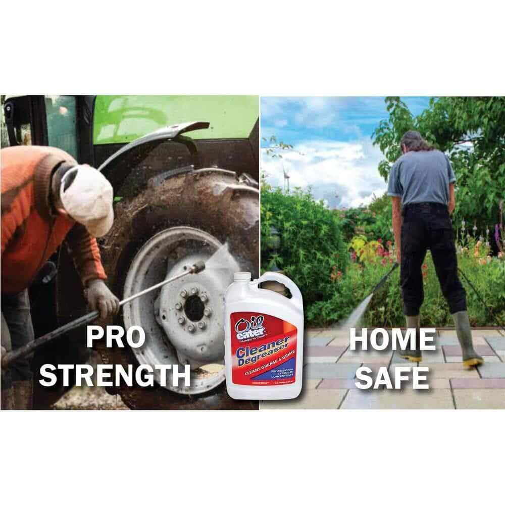 Oil Eater Cleaner Degreaser 1 Gal Color Safe Non Corrosive Concentrated Liquid
