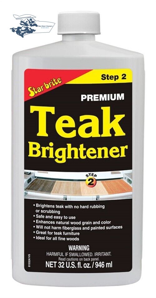 Star Brite 81532 32 oz. Liquid Teak Brightener – Step Two