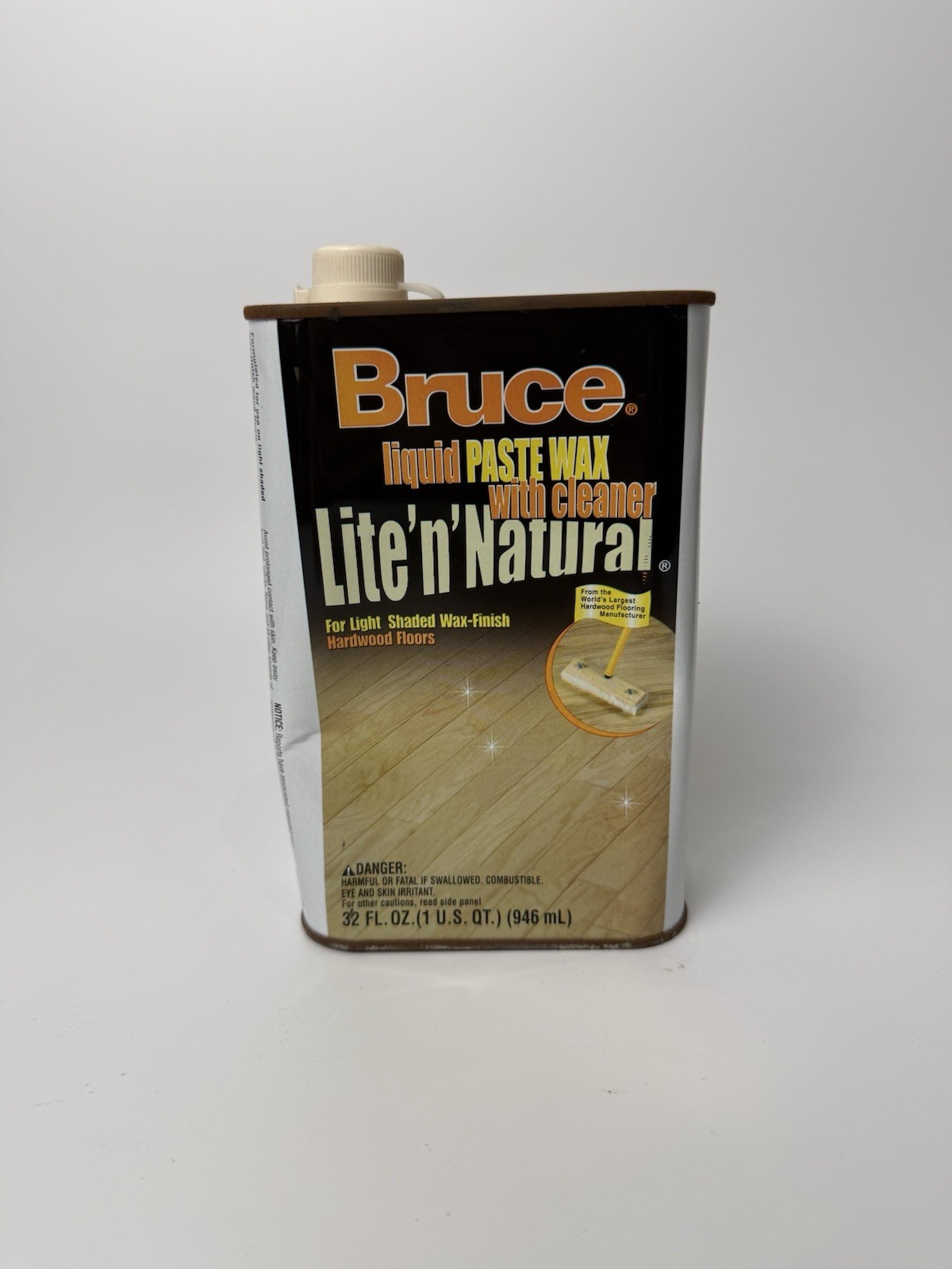 Bruce Lite ‘n’ Natural Liquid Paste Wax For Light Shaded Wax Finished Floors