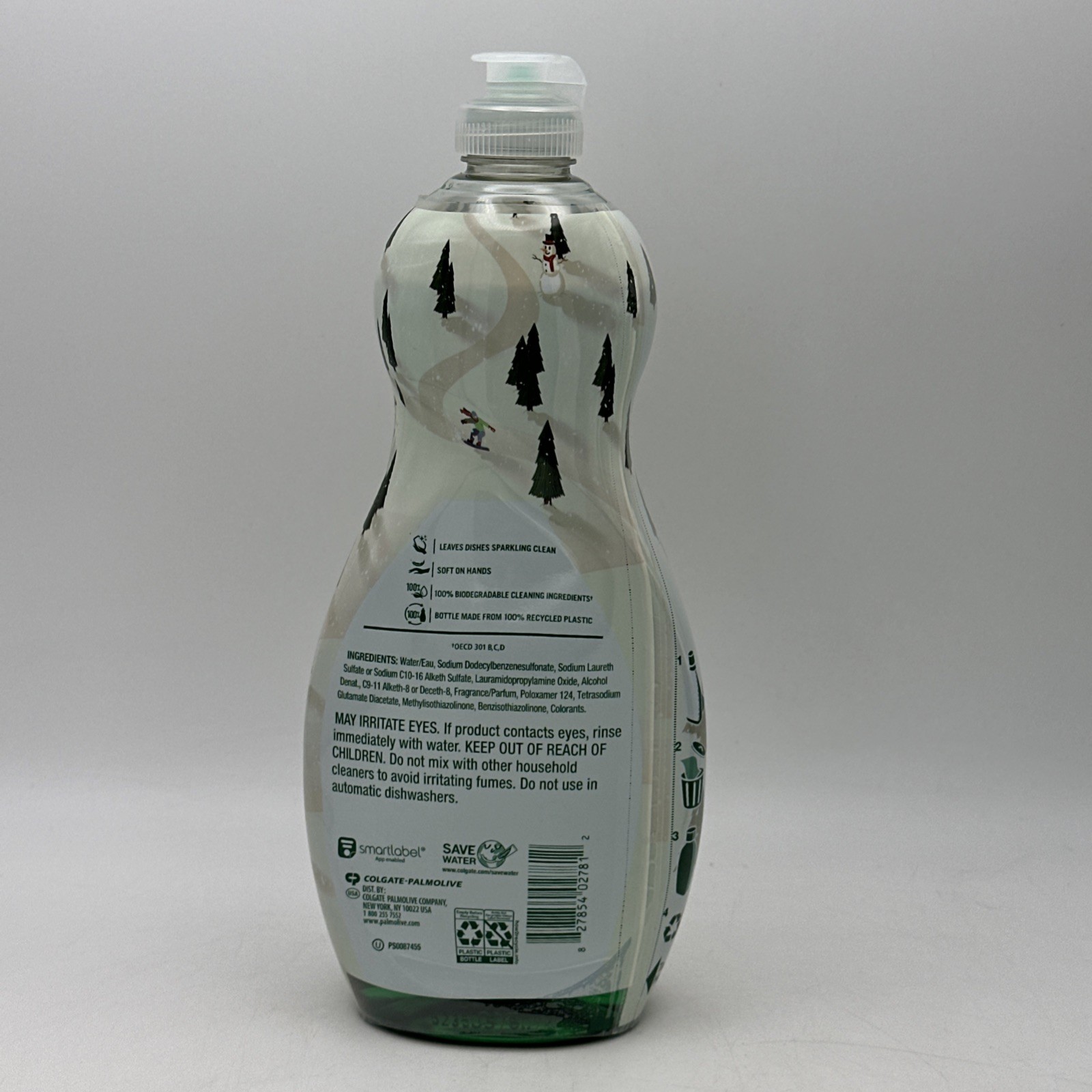 2 Palmolive Ultra Liquid Dish Soap Limited Edition Winter Pine & Gingerbread Lot