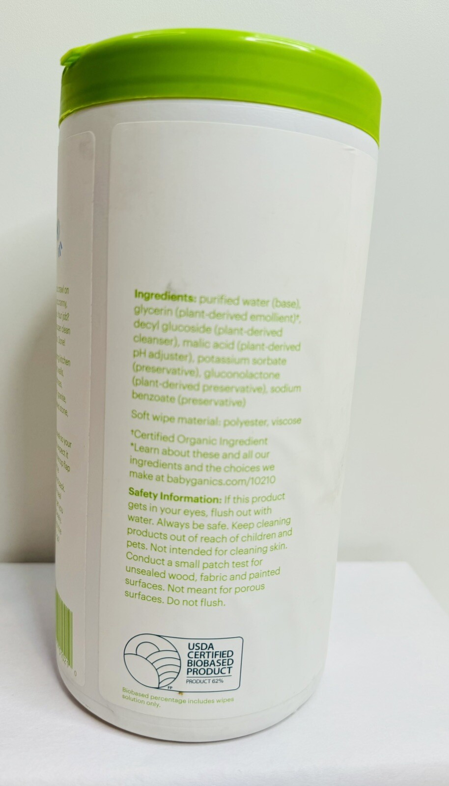 Babyganics All Purpose Surface Wipes