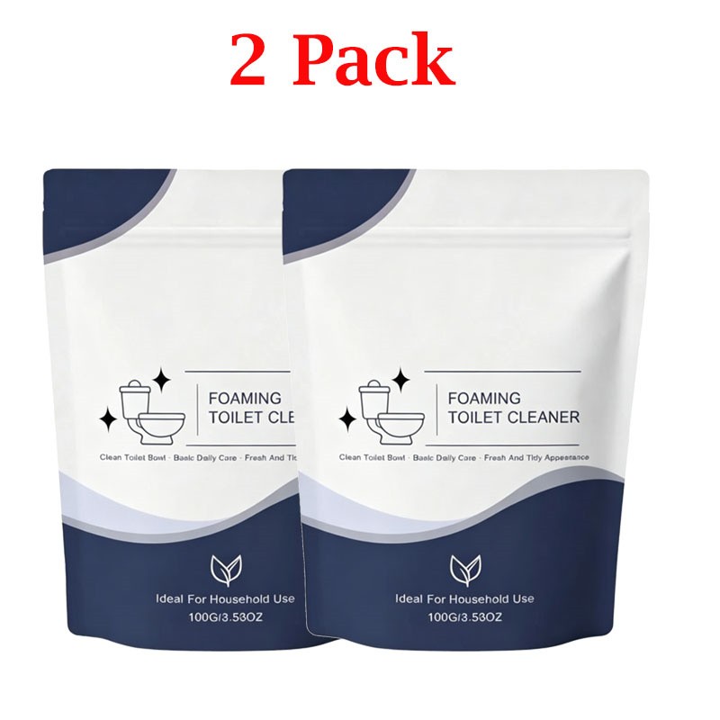 2PC Restorabowl Foaming Cleaning Powder Fresh Scent Fast Dissolving Daily Care