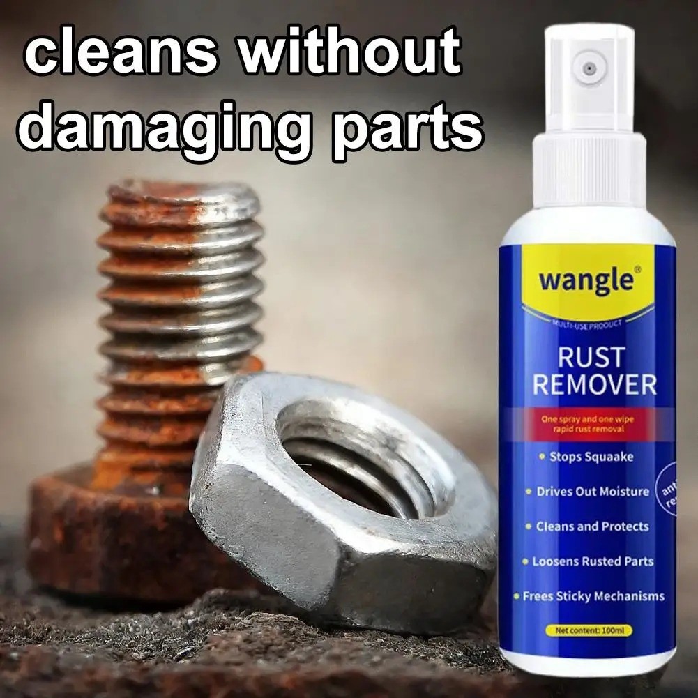 Multifunctional Metal Rust Remover,Rust Removal Spray,Anti-Rust Lubricant Spray
