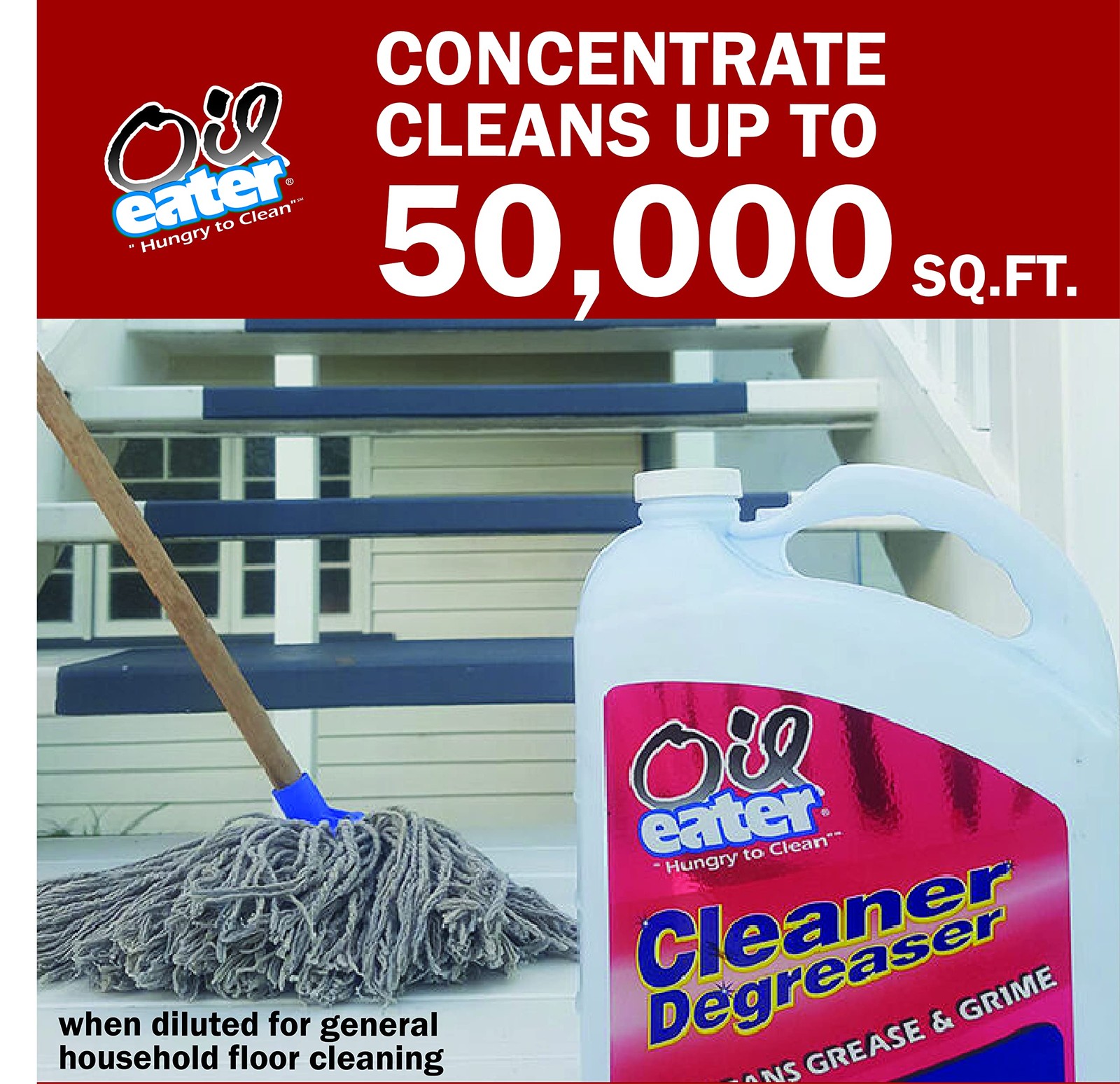 Oil Eater Original 1 Gallon Cleaner, Degreaser – Dissolve Grease Oil and Heav…