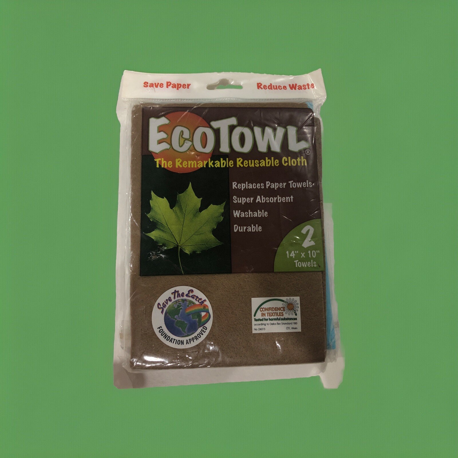 EcoTowl PACIFIC DRY GOODS ECOTOWEL 2 X 14″ X 10″ Germany USA 2006 New