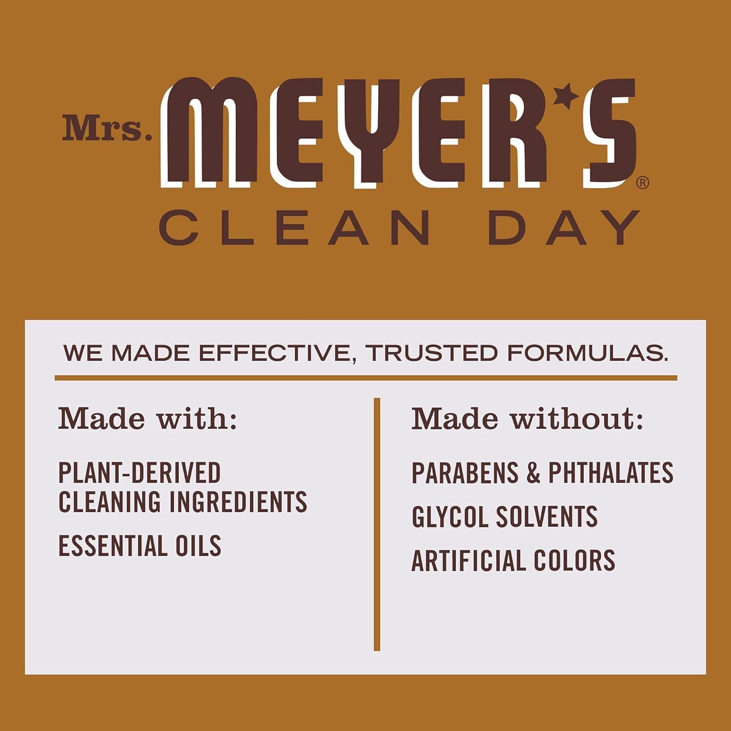 Mrs Meyers Clean Day Holiday Scented Multi Surface Cleaner 32 Fl Oz Plant Based