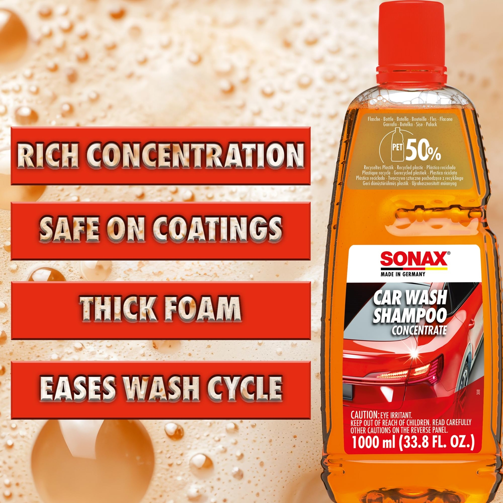 314500 Car Wash Shampoo Concentrate 169 Fl. Oz.
