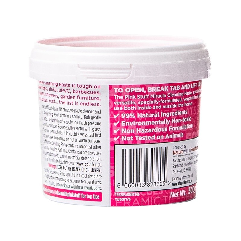 Miracle Cleaning Paste All-Purpose Cleaner Multi-Surface Stain Remover 17.6oz US