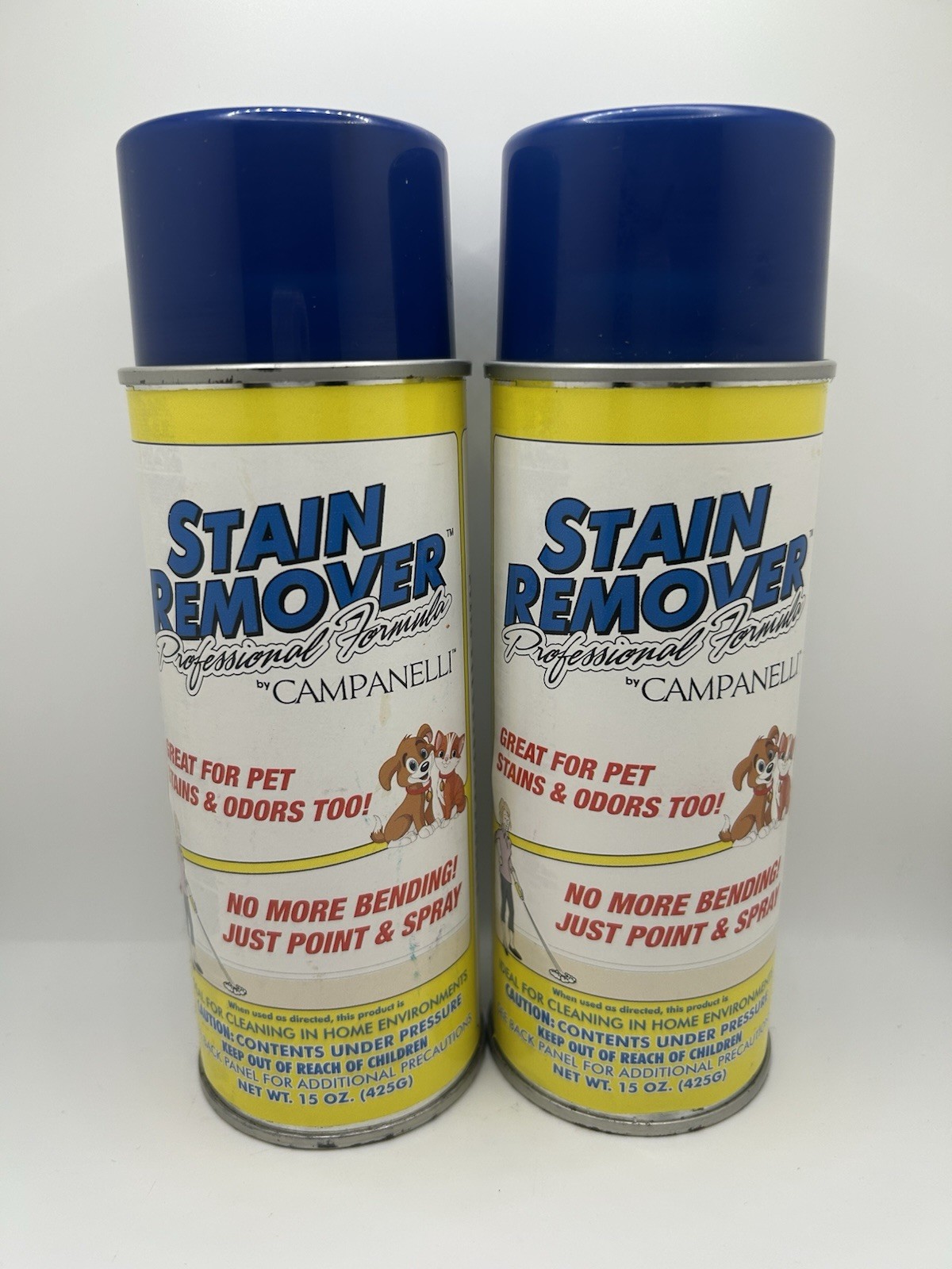 Campanelli Professional Formula Stain Remover Perfect for Pets 15 oz-2 Pack