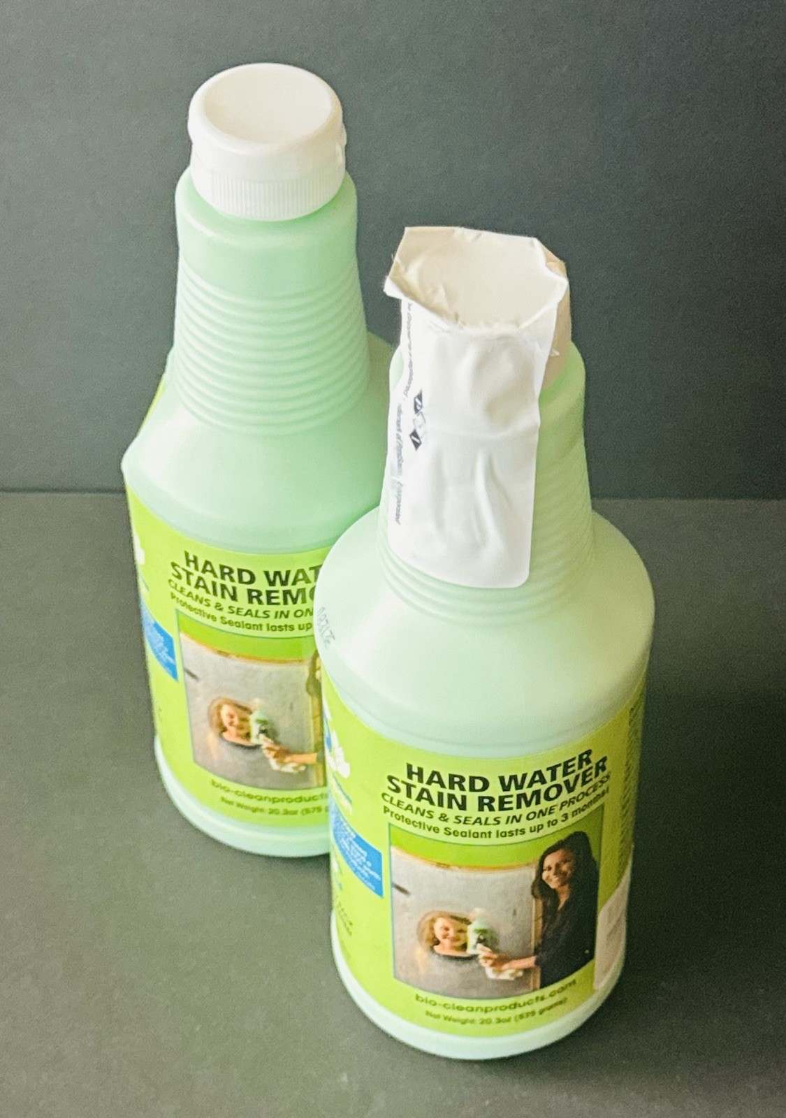 (2 Pack) Bio-Clean Products Hard Water Stain Remover 20.3 OZ