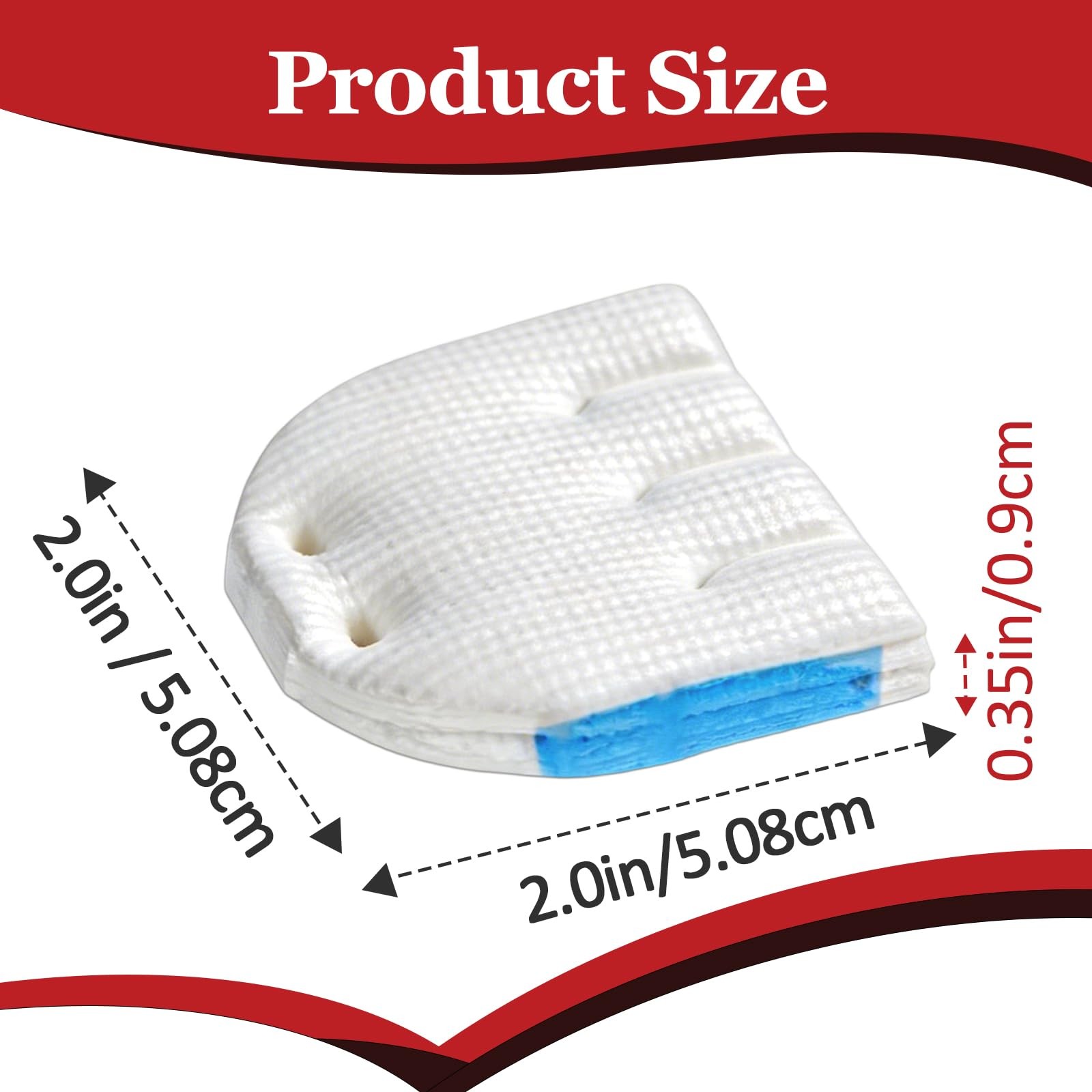 72 Pcs Flushable Brush Refill Pads, Disposable Cleaner with Odor Control, wit…