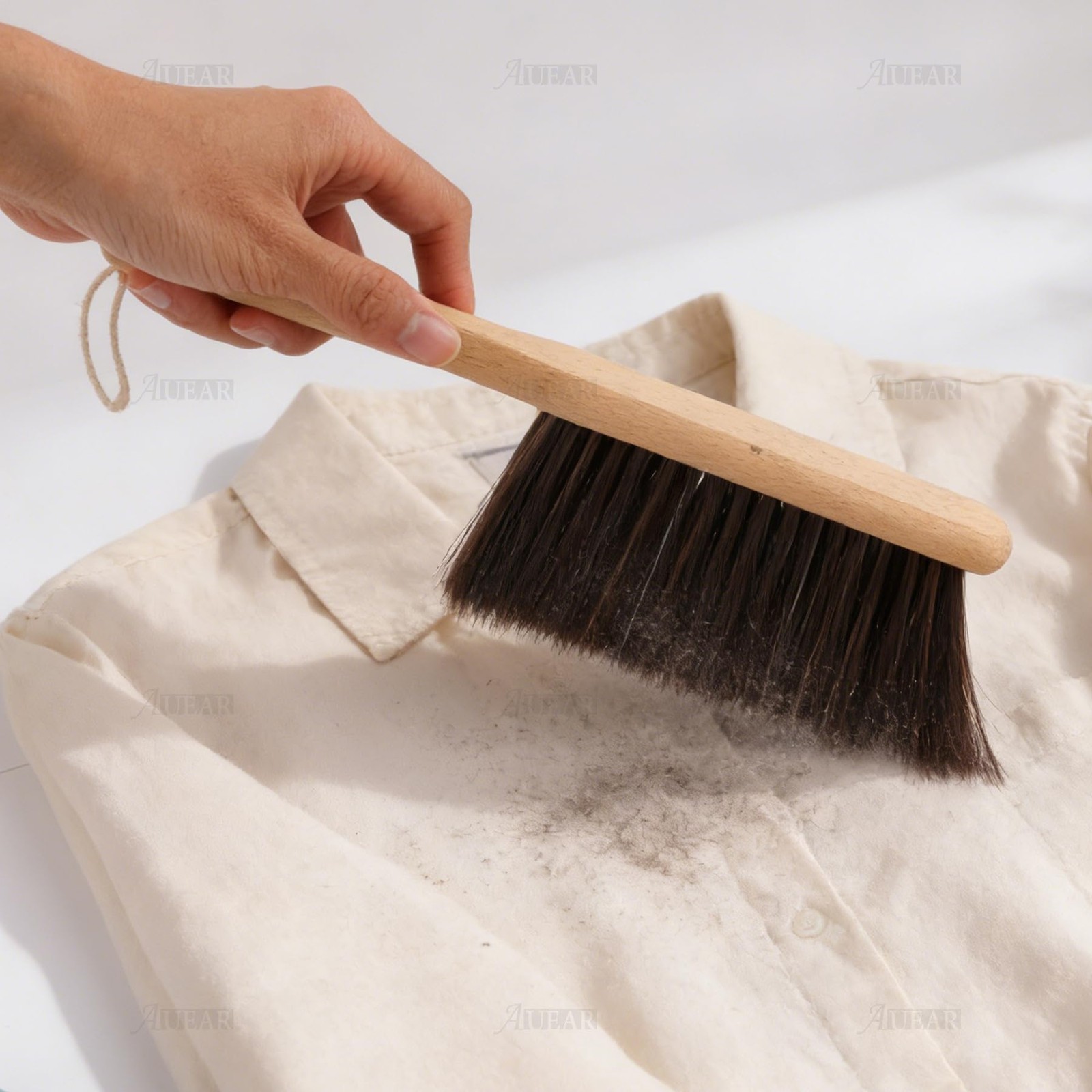 Wood Dusting Brush Cleaning Duster 11.4 Inches Fiber Bench Brushes for Home