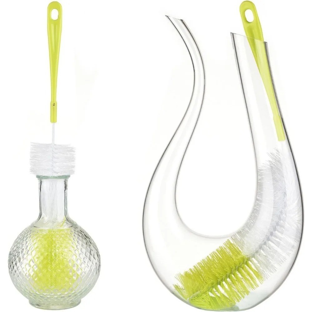 1 Pcs 16” Long Bottle Brush Cleaner for Washing Wine/Beer/Sport Well/Thermos/Gla