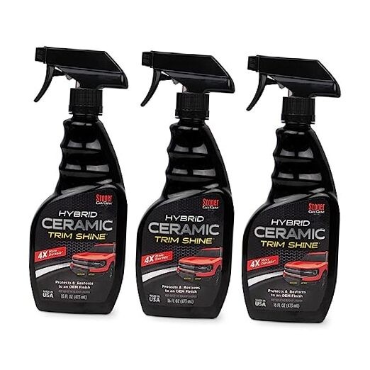 92333-3PK Hybrid Ceramic Trim Shine Restores OEM Finish 16 Fl Oz (Pack of 3)