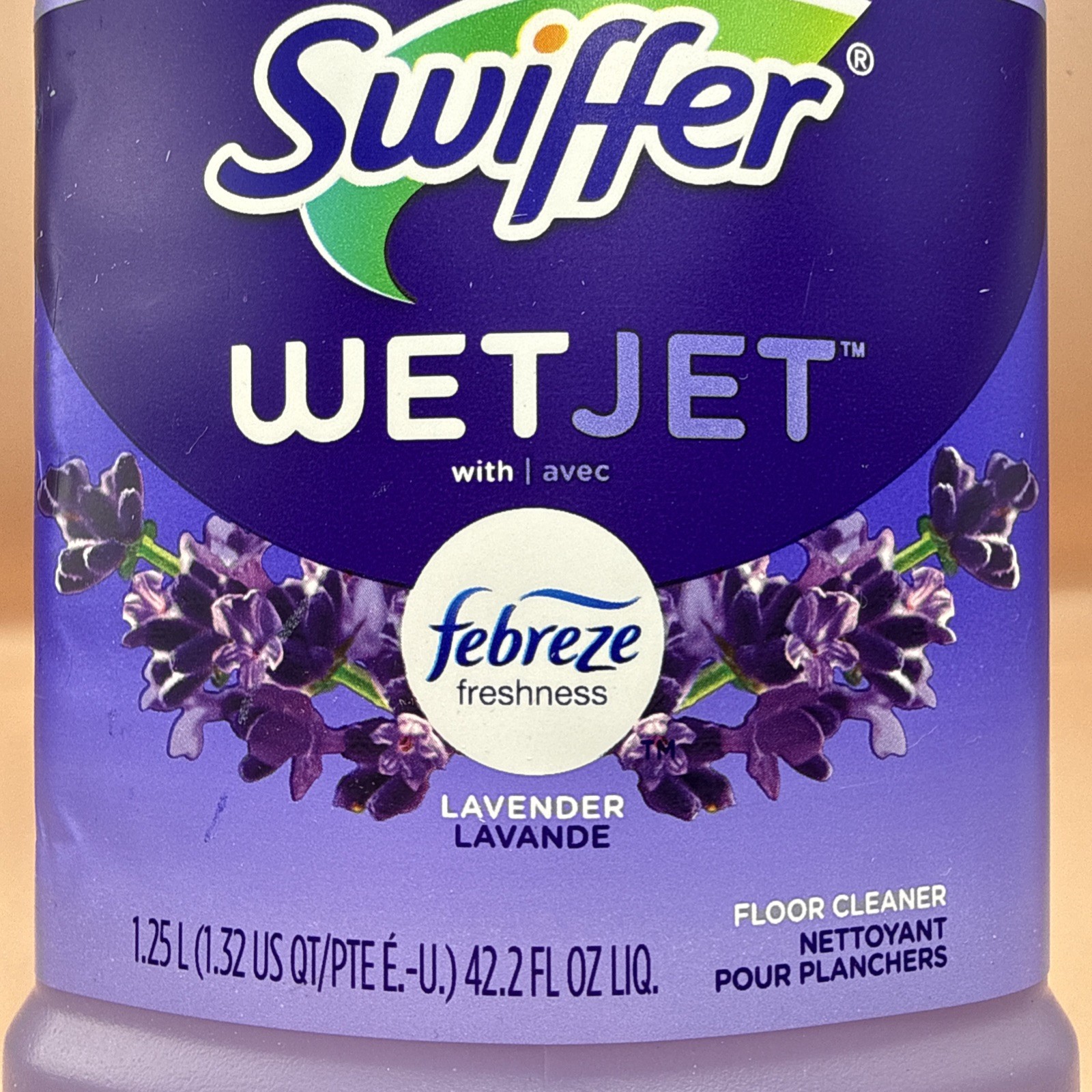 New Swiffer Wetjet Multi-Purpose Floor Cleaner Solution with Febreze Lavender
