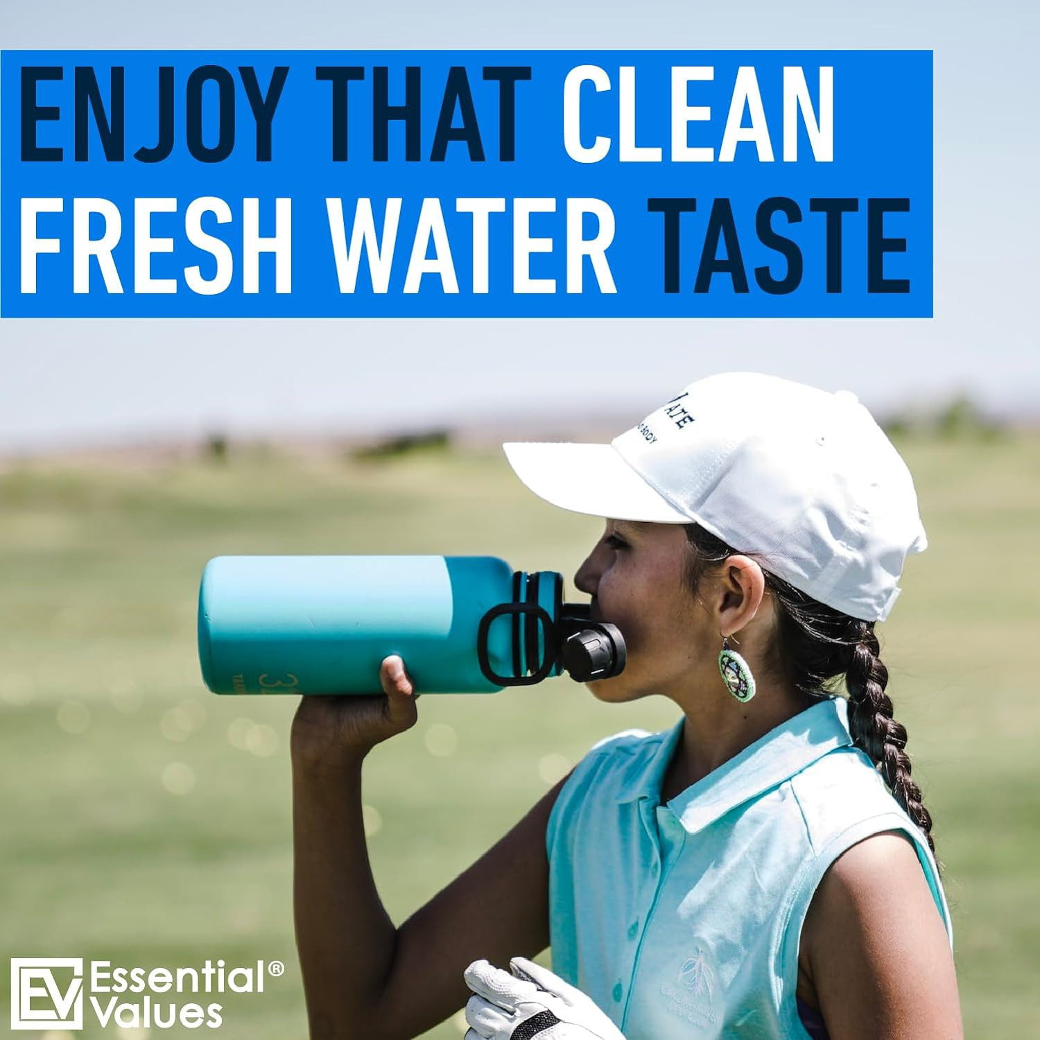 Essential Values Water Bottle Cleaner – Water Bottle Cleaning Tablets & Reservoi