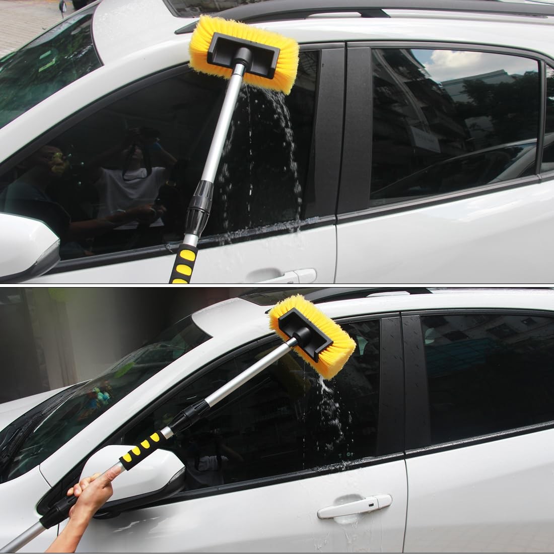 10 Inch Car Wash Brush Head Flow Thru Car Cleaning Brush Exterior Car Wash