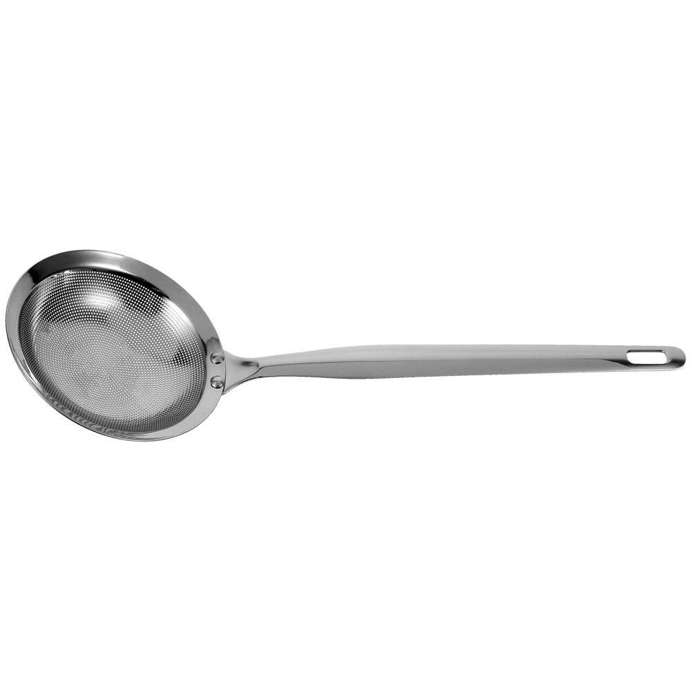 Food Strainer Hot Pot Stainless Skimmer Spoon Oil Skimmer Soup Strainer Kitchen