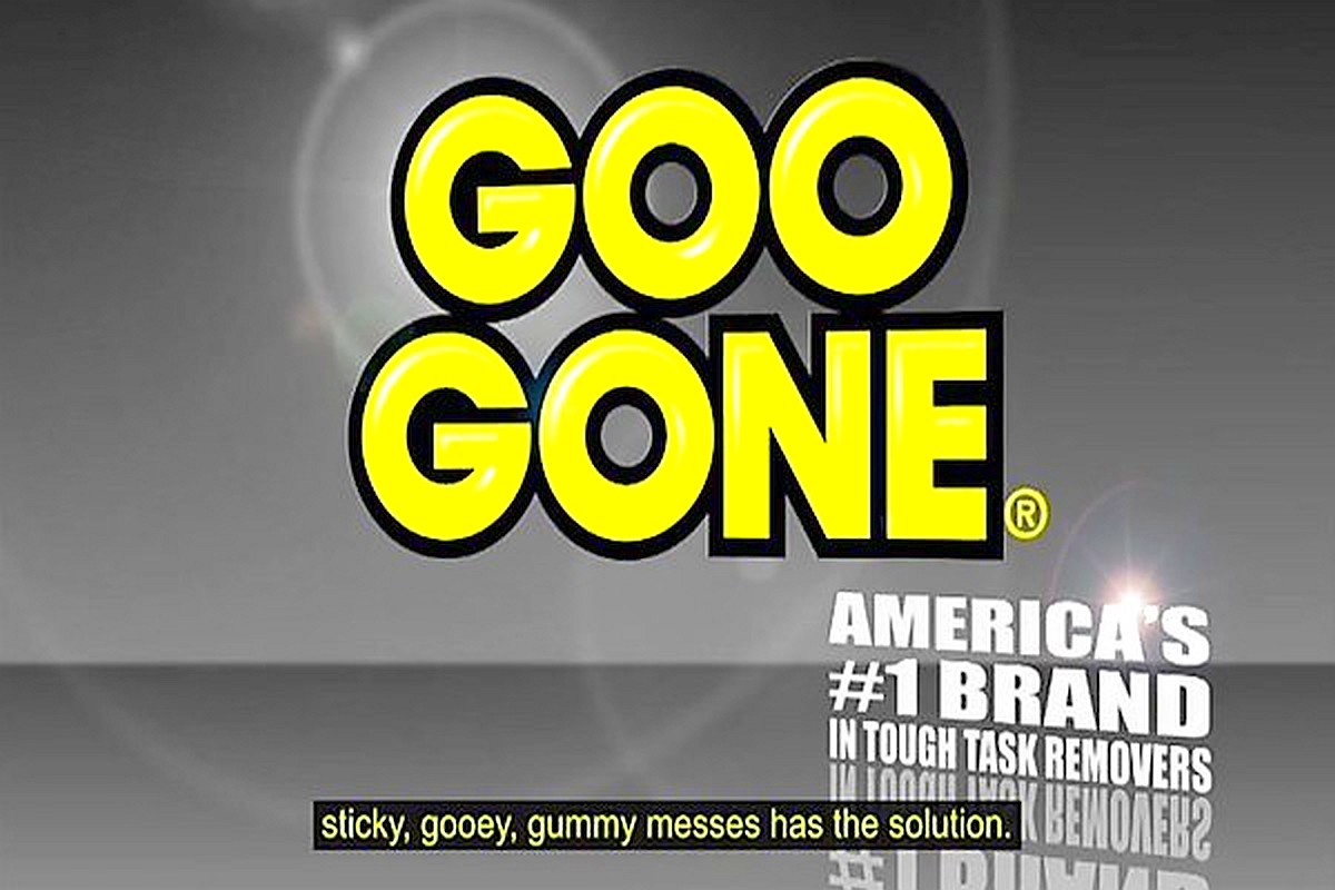 GOO GONE Adhesive Sticky REMOVER Removes labels Sticker tape Solvent 3 oz Bottle