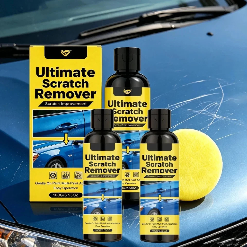 NanoPolix Scratch Remover – Eliminate All Car Scratches In 60 Seconds, Nano Poli