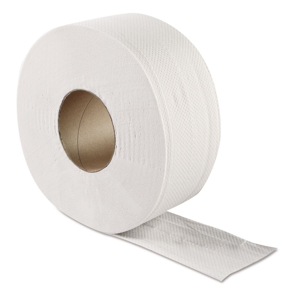 GEN ULTRA9B 3.3″ x 500′ 2-Ply JRT Jumbo Bath Tissue – White (12/CT) New