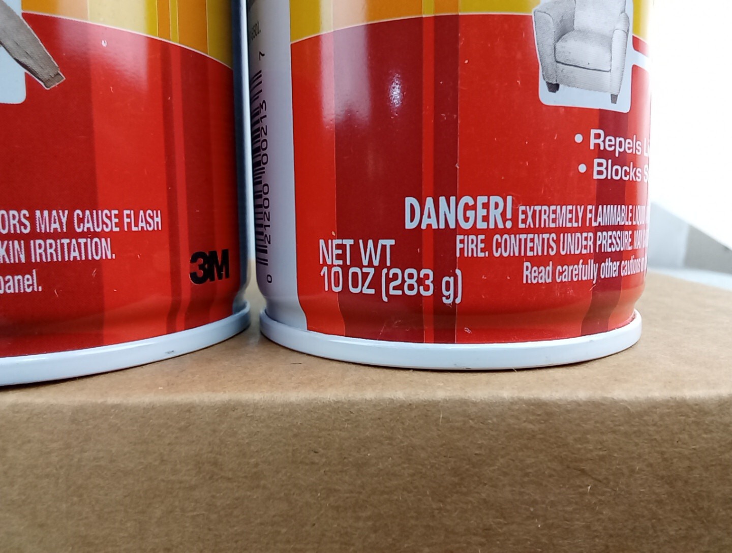 3x Scotchgard 3M Fabric Protector Scotchguard 10oz Cans 2007 Scotch Gard USA