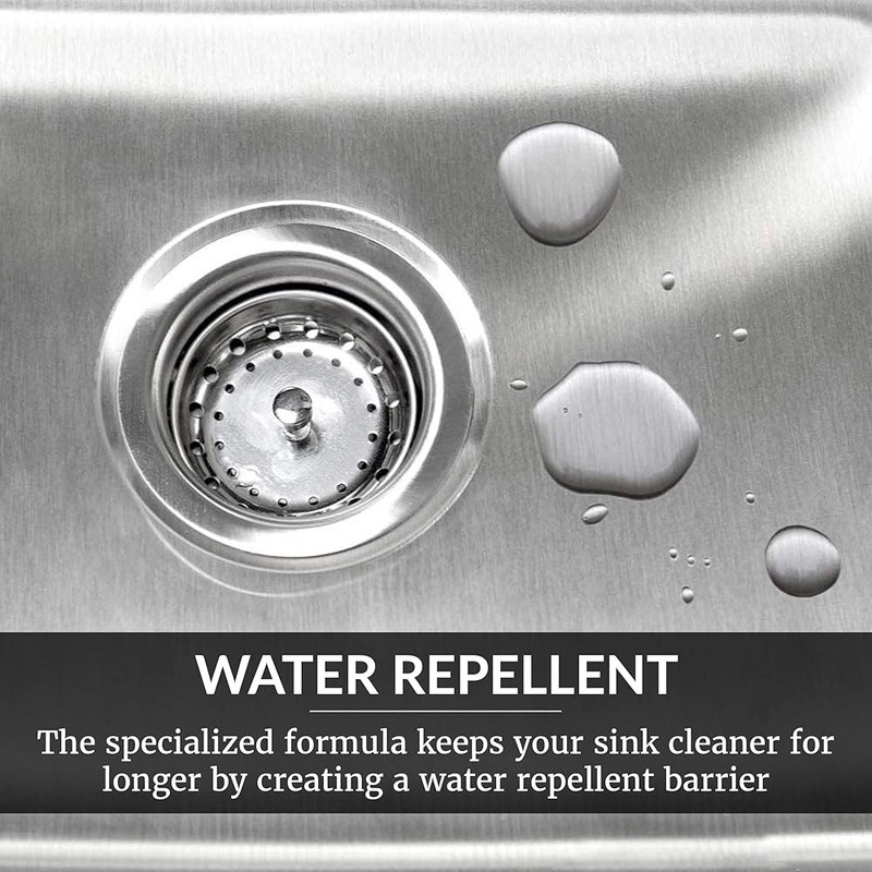 Sink Cleaner Polish Multi Surface Stain Remover Water Repellent Fresh Scent New