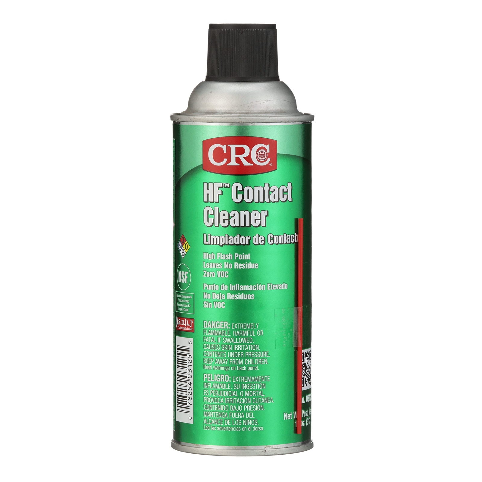 CRC HF Contact Cleaner 03125 – 11 WT OZ Clear Electronics Cleaner Suitable Fo…