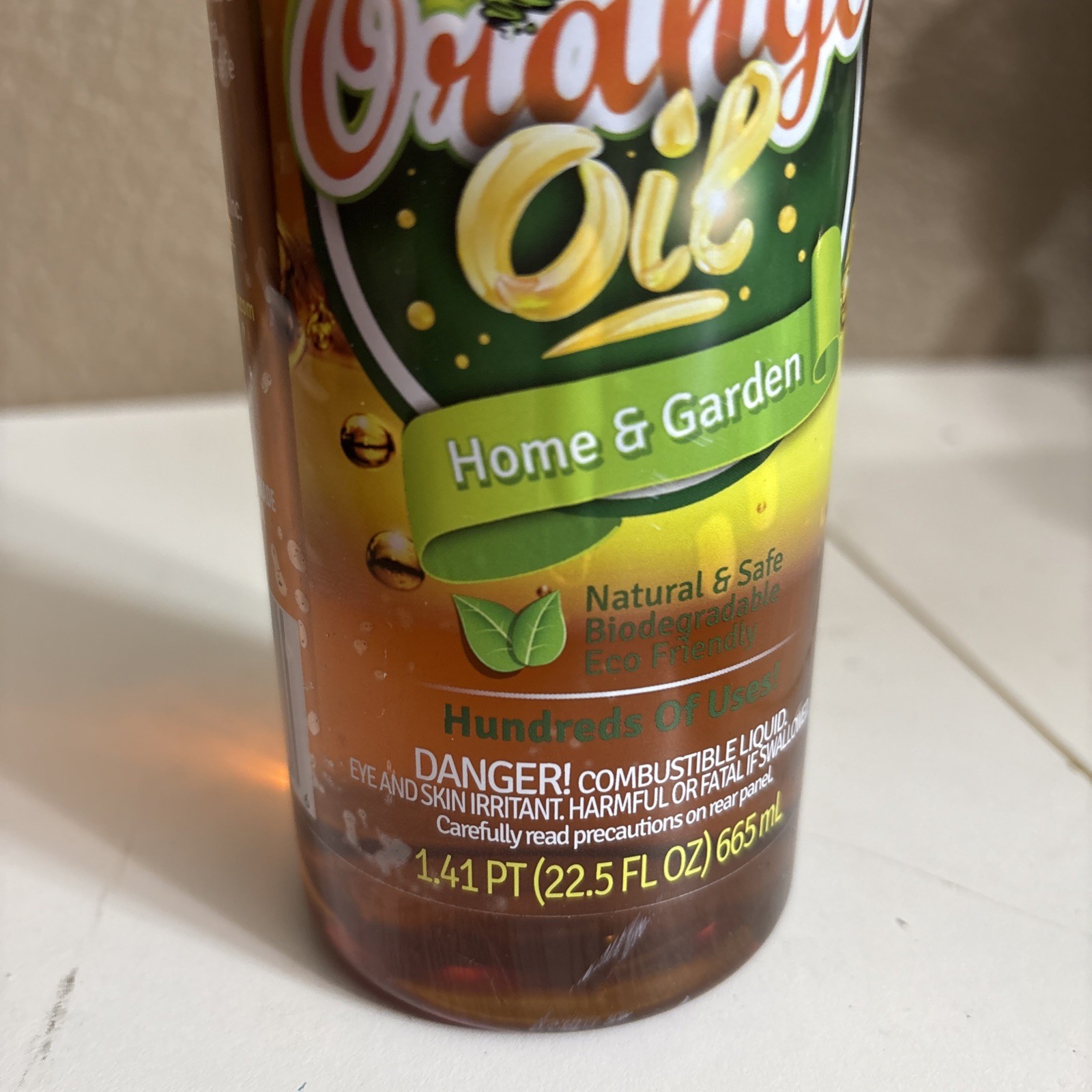 Green Gobbler, Cold Pressed Orange Oil Concentrate – 22.5 oz (D-Limonene)