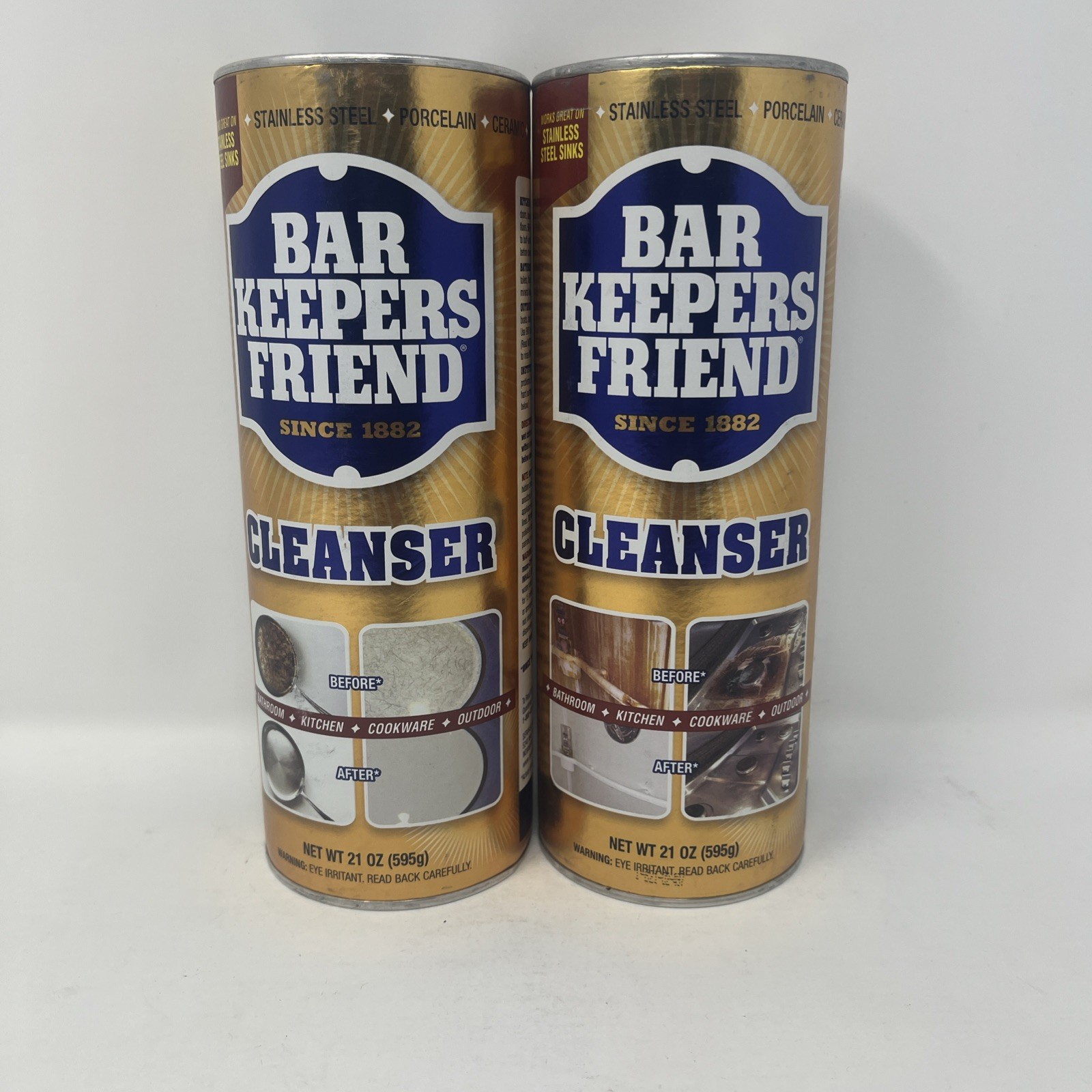Bar Keepers Friend 21 oz. All-Purpose Cleaner and Polish (2-Pack)