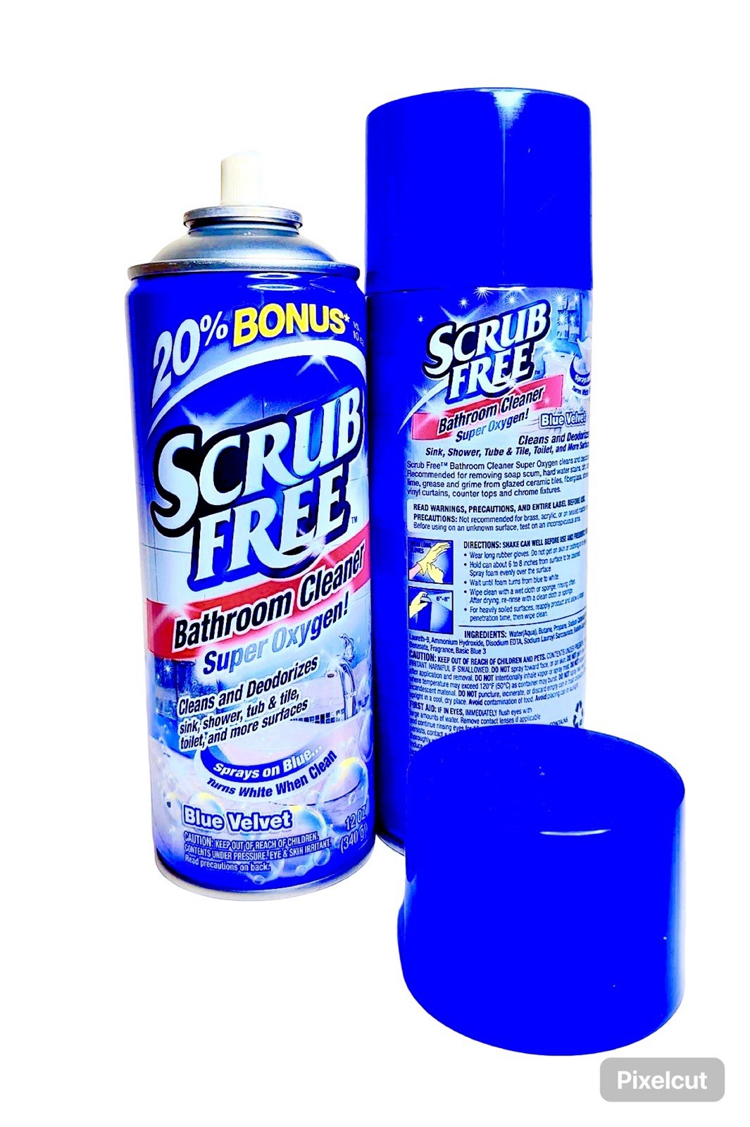 Scrub Free Total Bathroom ,Sink, ShowerCleaner OxiClean. (2 Pack) 24 Oz