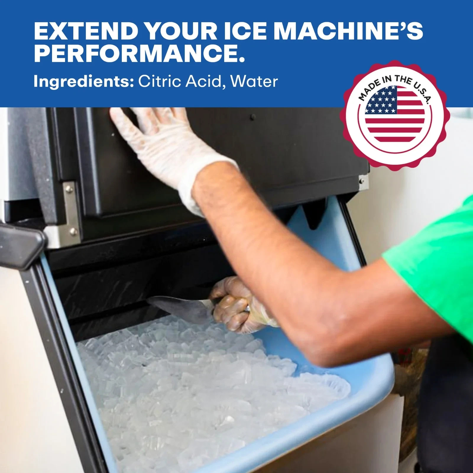 Sylvan Ice Machine Cleaner and Descaler | 32 oz (8 uses) | Free Cloth | Made …