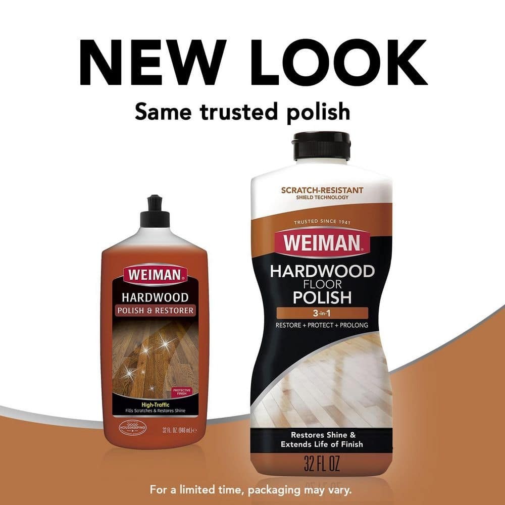 Weiman Wood Floor Polish and Restorer – 32 Ounce – High-Traffic Hardwood