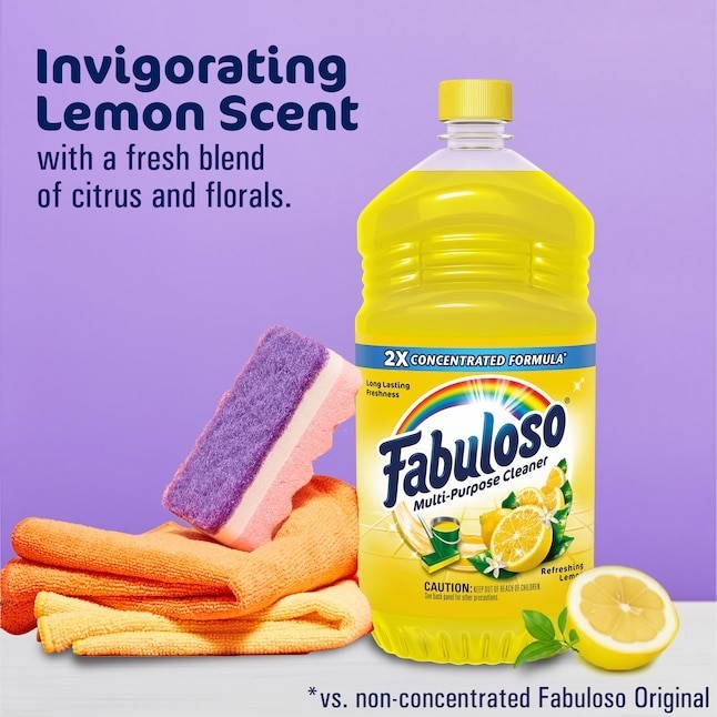 Fabuloso Multi-Purpose Cleaner, Floor Cleaner, Pineapple Scent, 56 fl oz