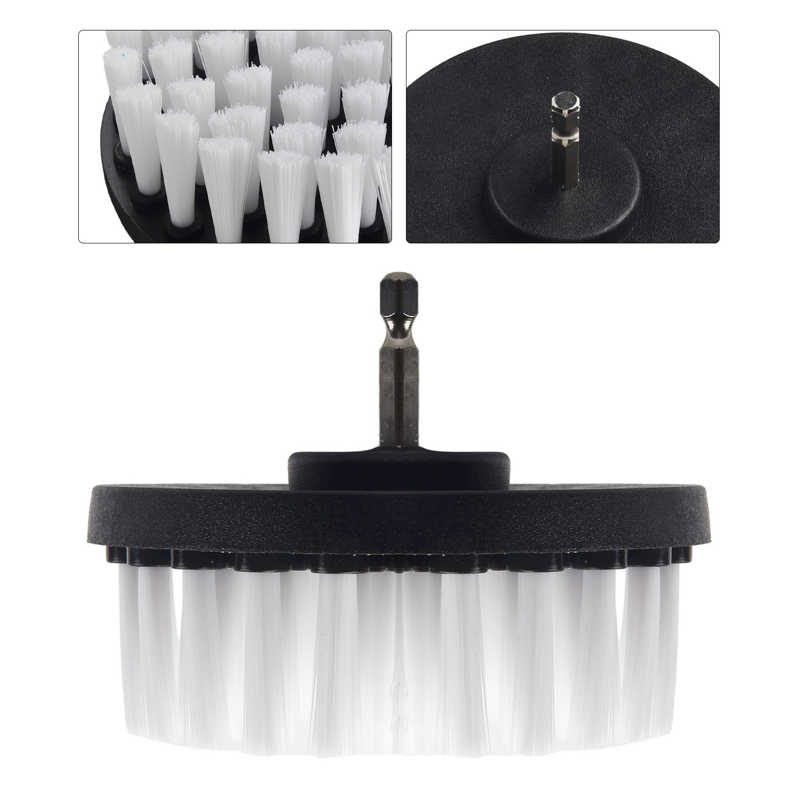 4in Electric Drill Brush For Carpet for TILE Leather Upholstery Cleaning