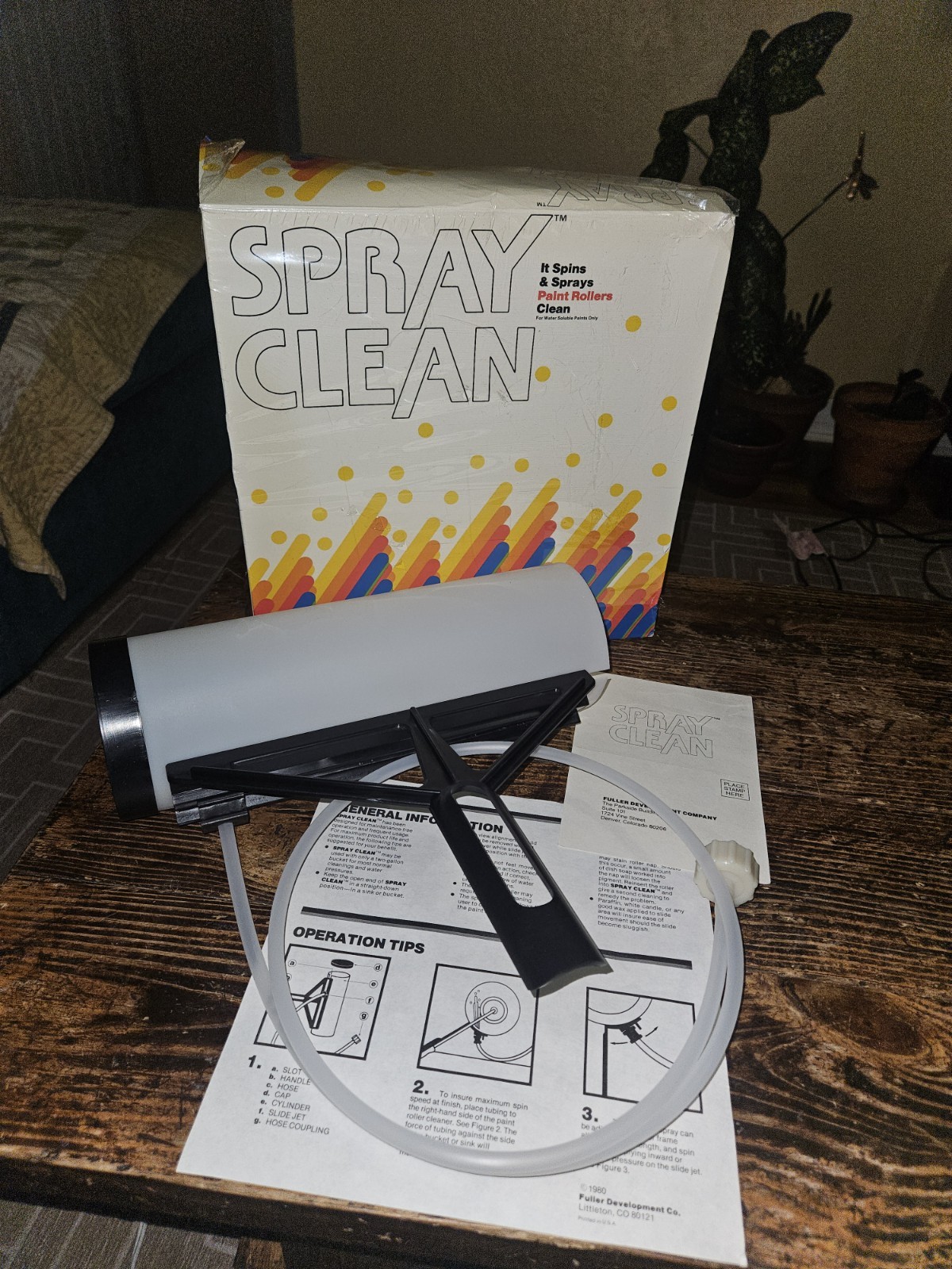 NEW Vintage But Works! Spray Clean Paint Roller Cleaner | Littleton, CO