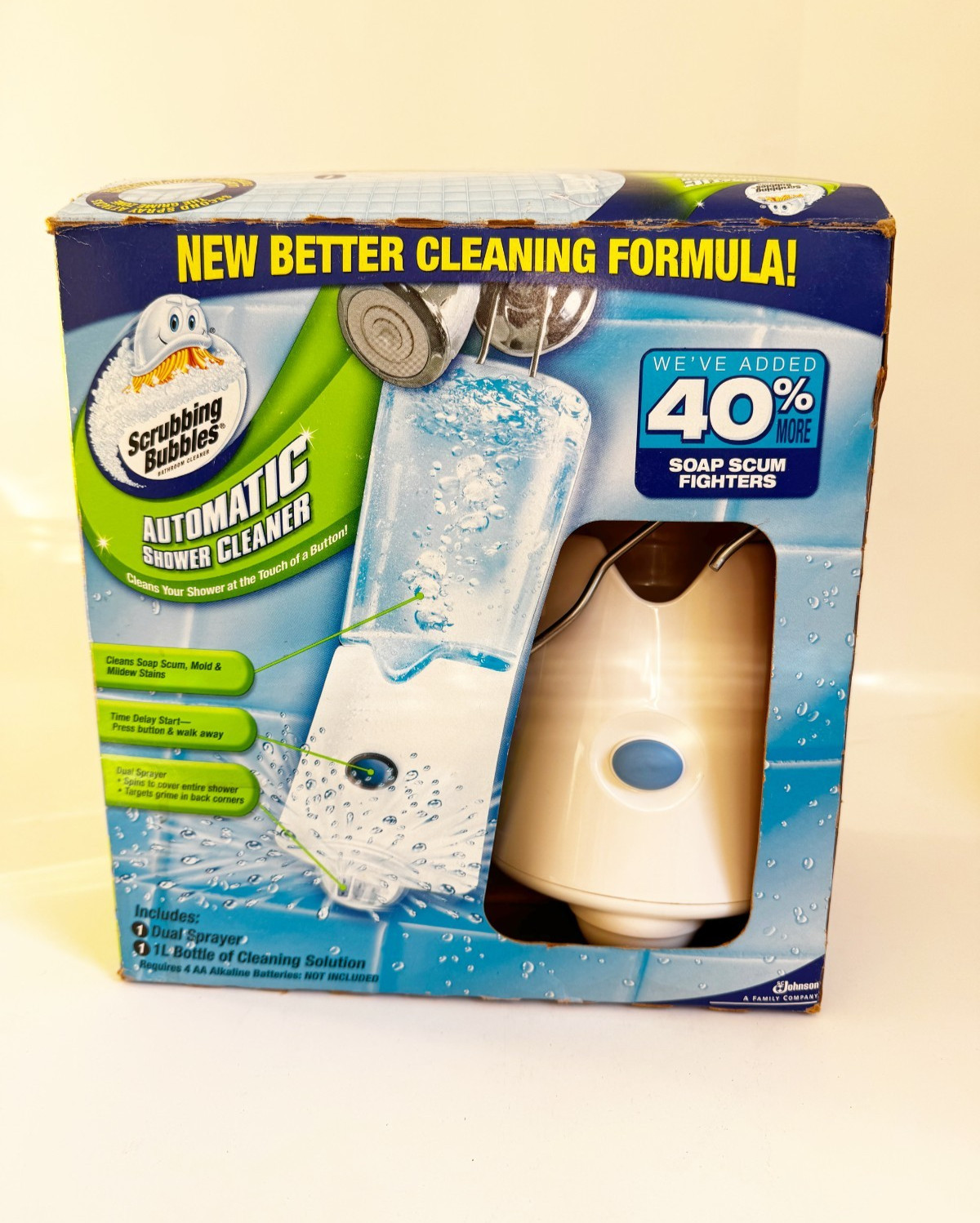 Scrubbing Bubbles Automatic Shower Cleaner Starter Kit 34oz – Open Box / Unused