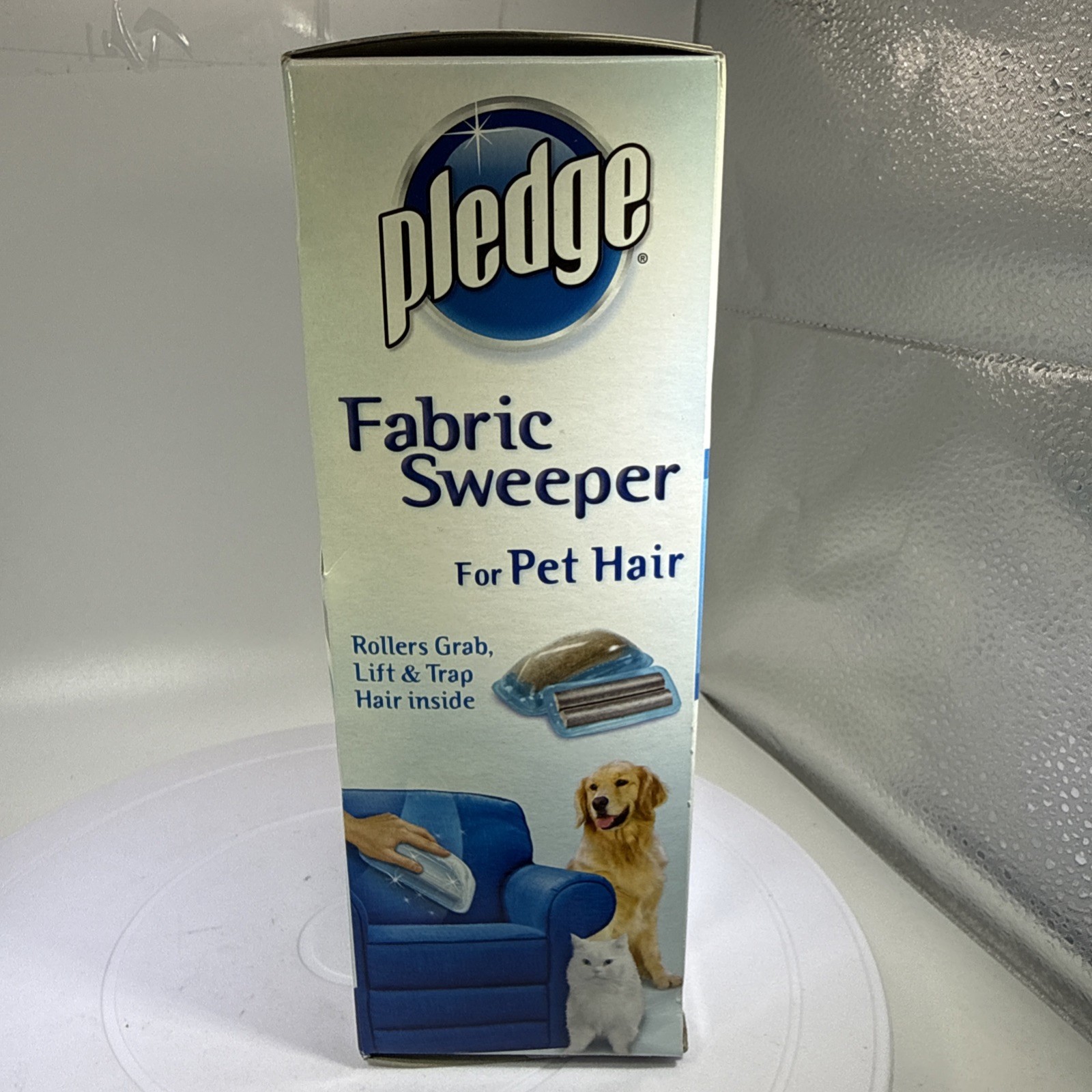 Pledge Fabric Sweeper For Pet Hair New Discontinued Removes Cat Dog Easy To Use