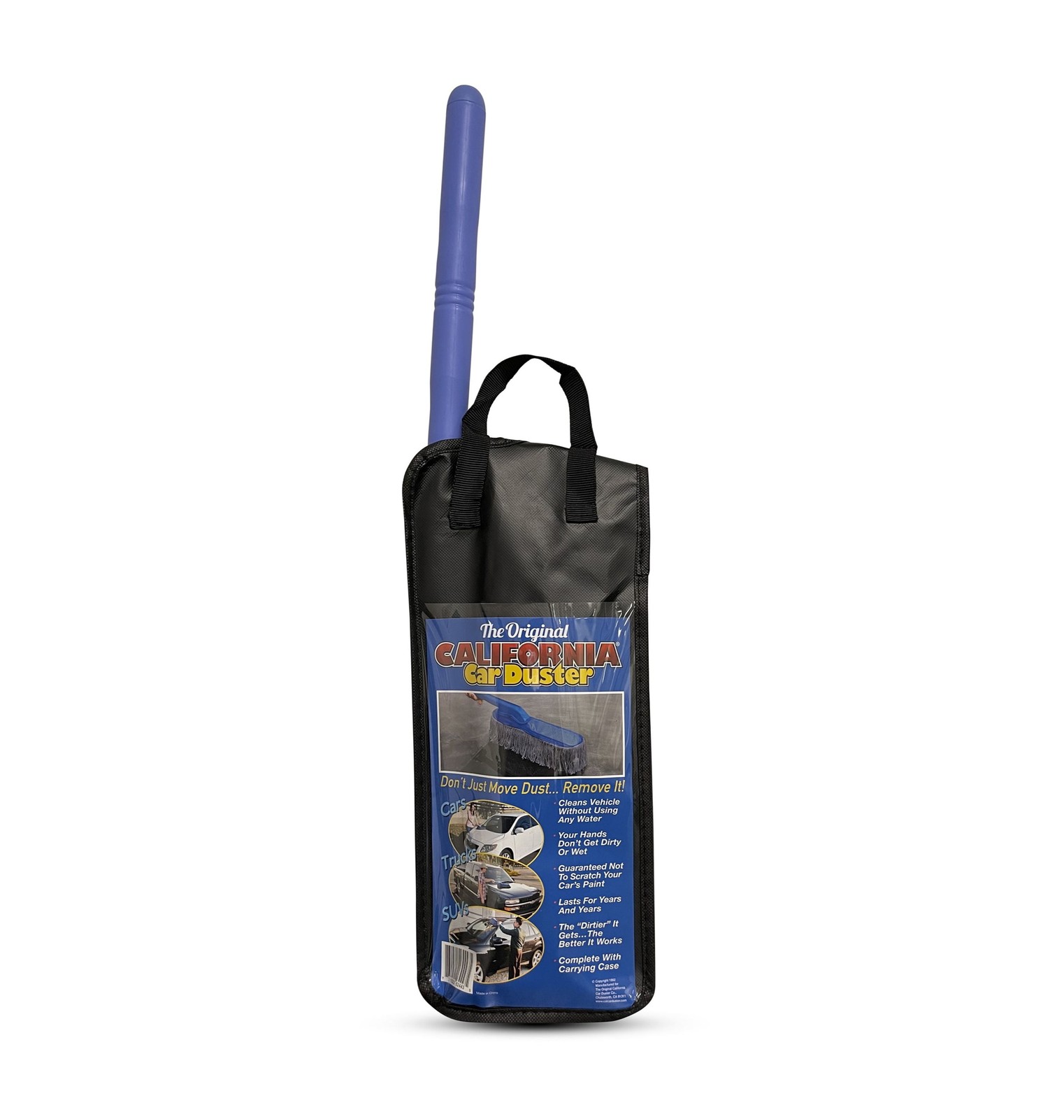 with Plastic Handle and Wax Treated Cotton Mop Removes Au