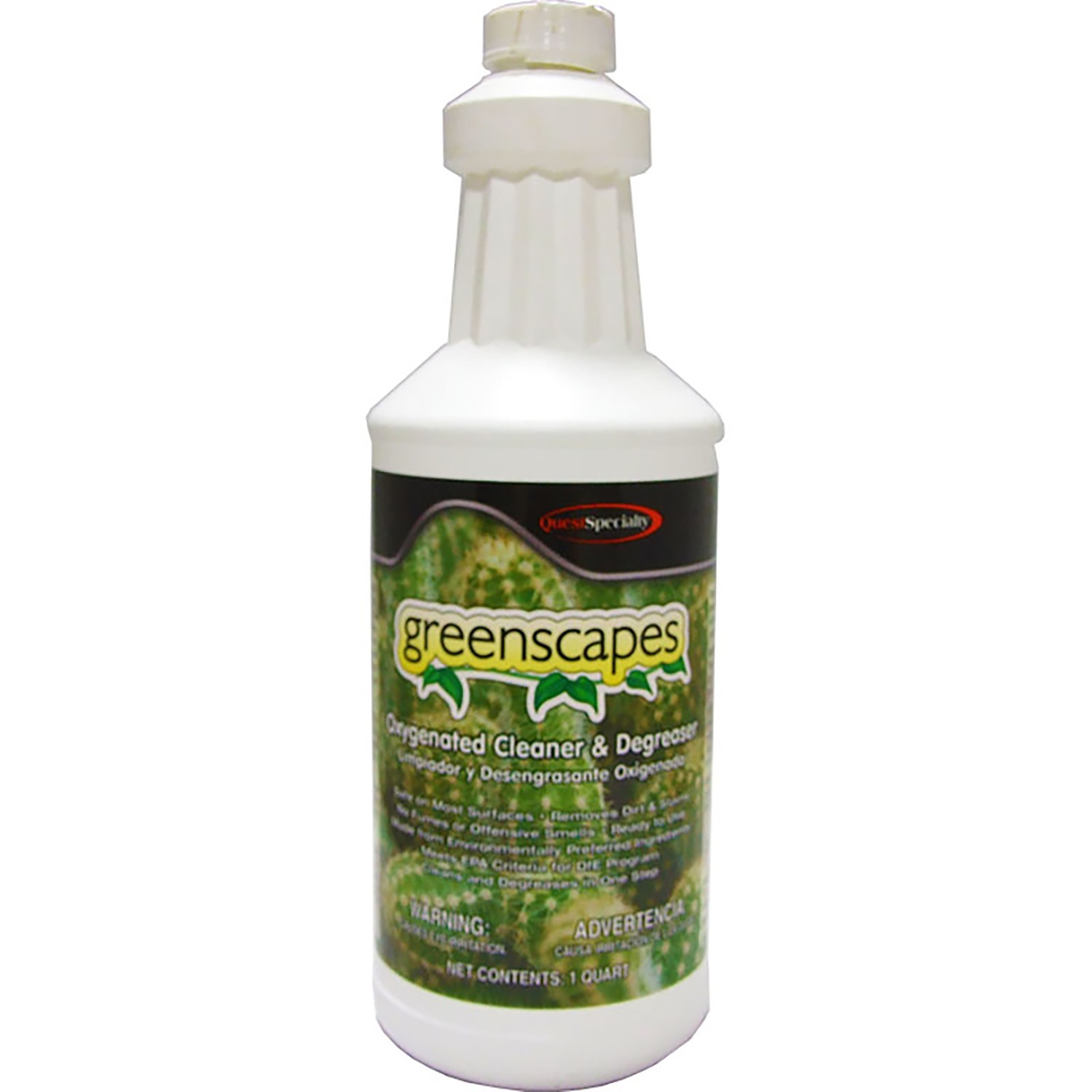 Quest Speciality 2980 Greenscapes Oxygenated Cleaner & Degreaser Qt