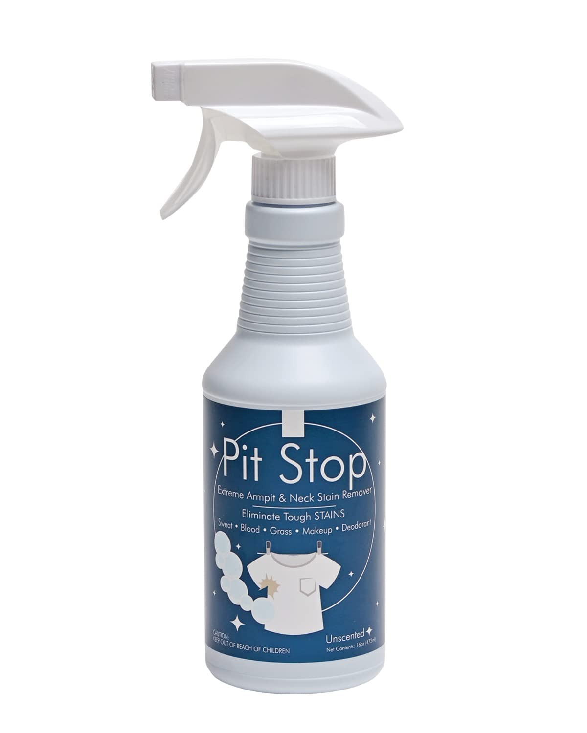 Pit Stop, Sweat Stain & Deodorant (Antiperspirant) Armpit Stain Remove