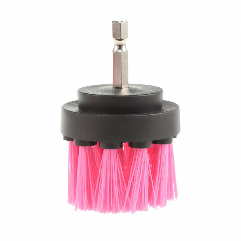 Car Wash Brush Hard Bristle Drill Auto Scrubber Detailing Cleaning Tools Nylon