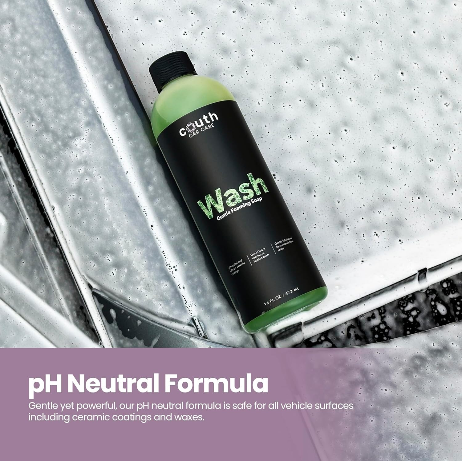 Wash – Ph Neutral Car Wash Soap | Car Soap for Foam Cannon or Bucket Wash | Cera