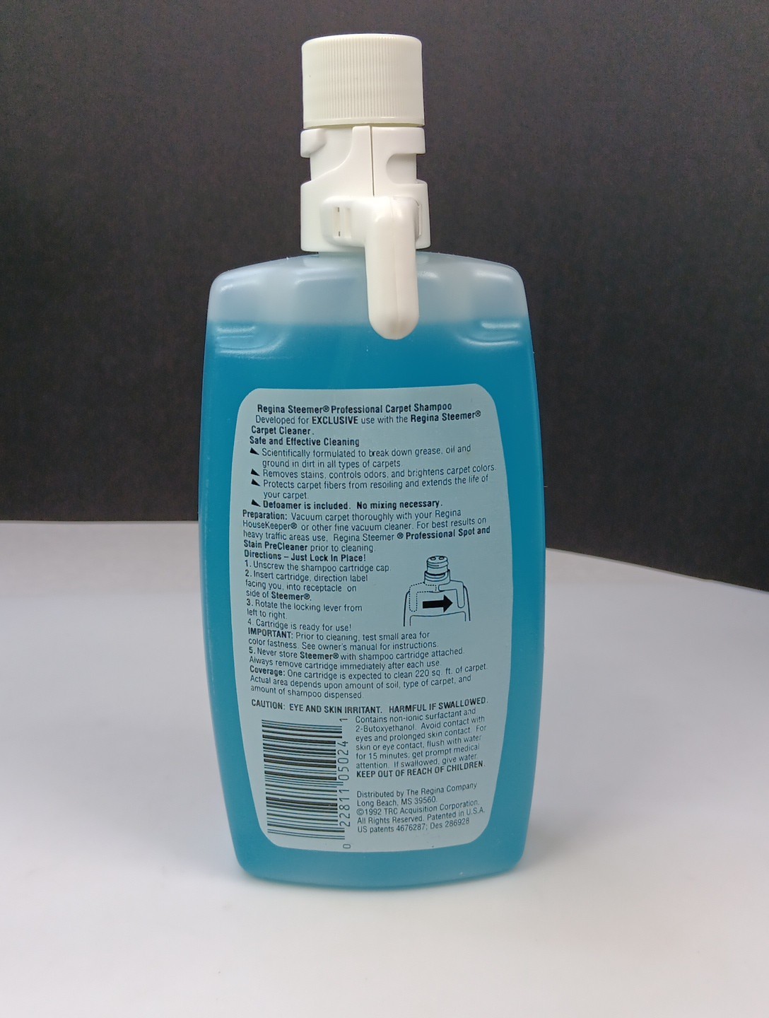 Regina Carpet Shampoo-Clean/Brightens-Professional 15 fl. oz.-Fits Oreck Steemer