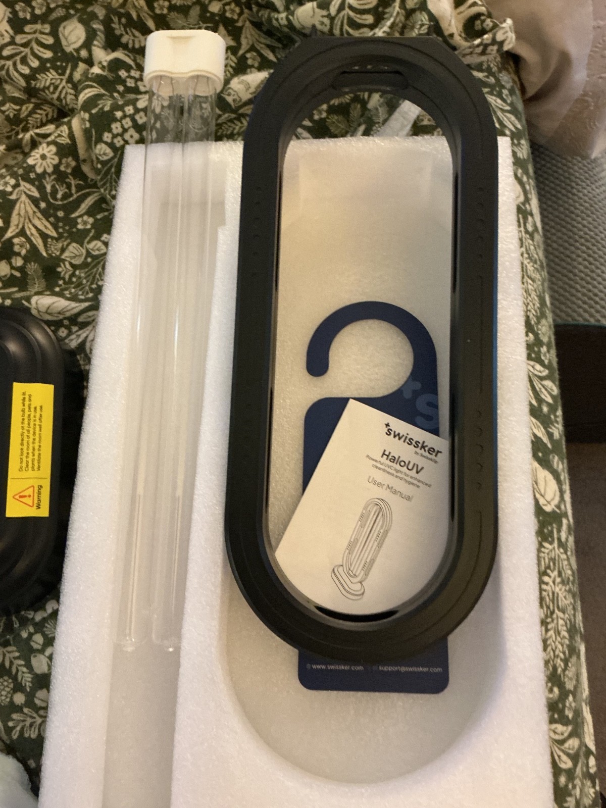 HaloUV Swissker by Swissklip HaloClean UV Original Home Disinfection Device NEW