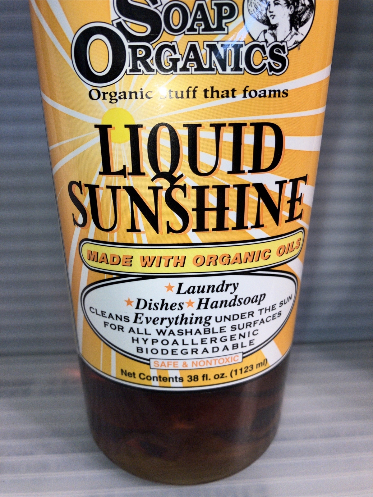 Vermont Soap Organics Liquid Sunshine Made W Organic Oils 38 fl Oz.
