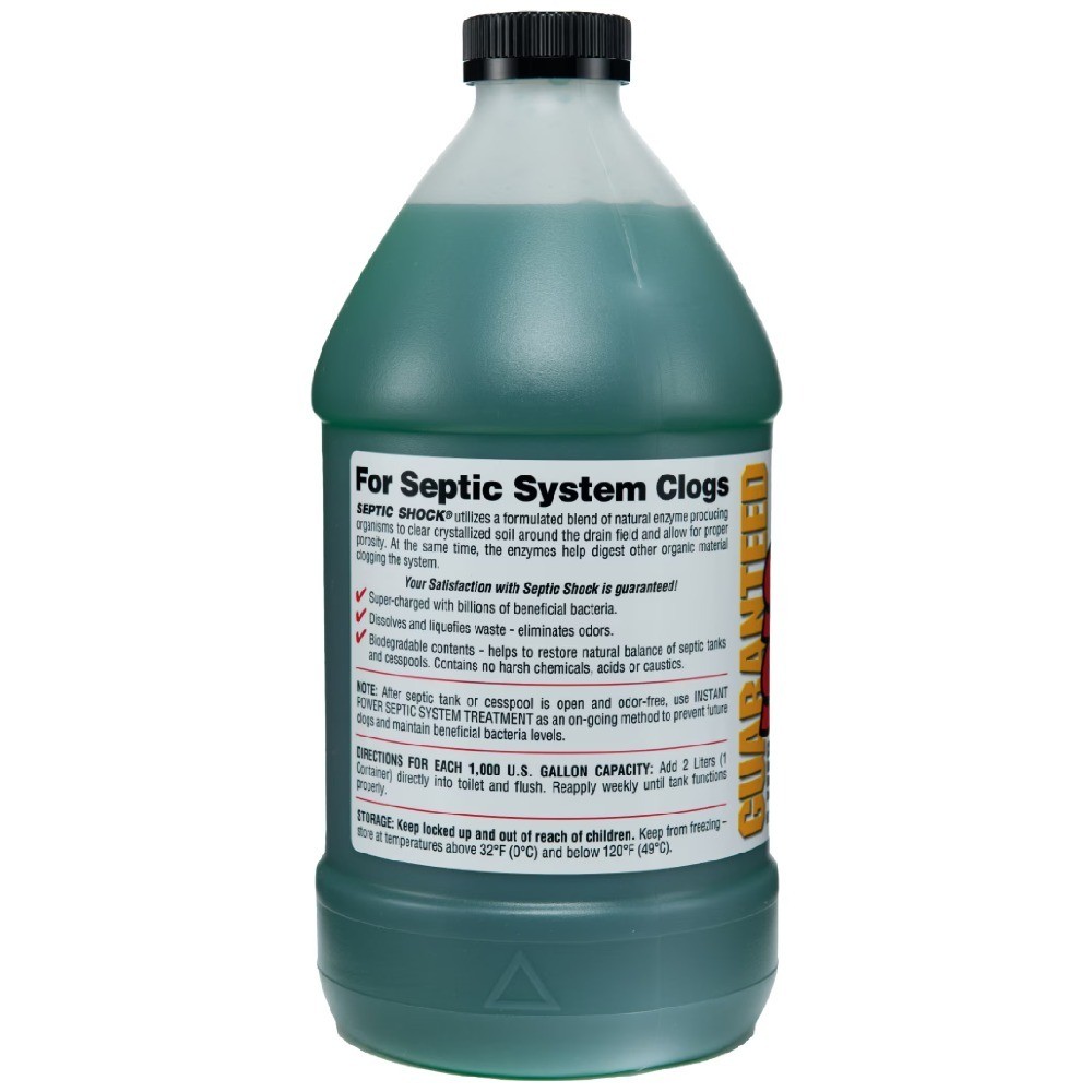 Septic Shock Treatment for Clogged Septic System Drain Cleaner 67.6 fl oz 2