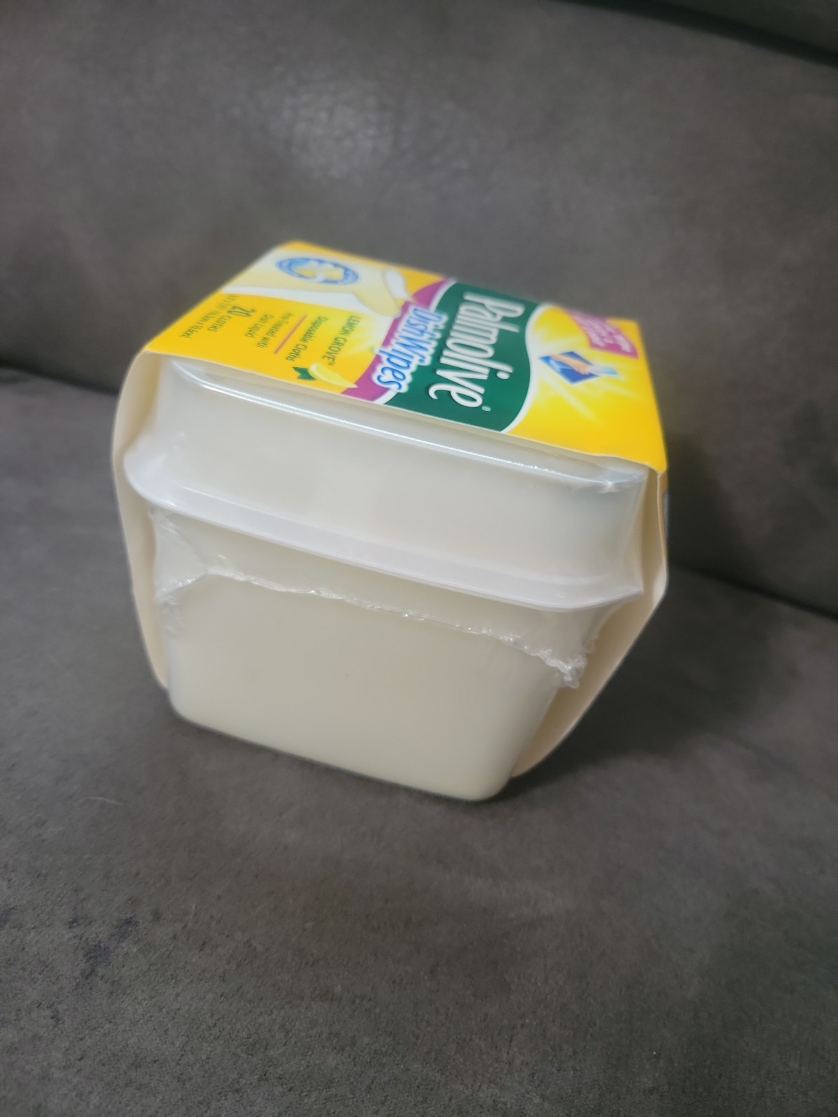 Palmolive Dish Wipes Lemon Grove Pretreated Disposable Cloths Discontinued 20 Ct