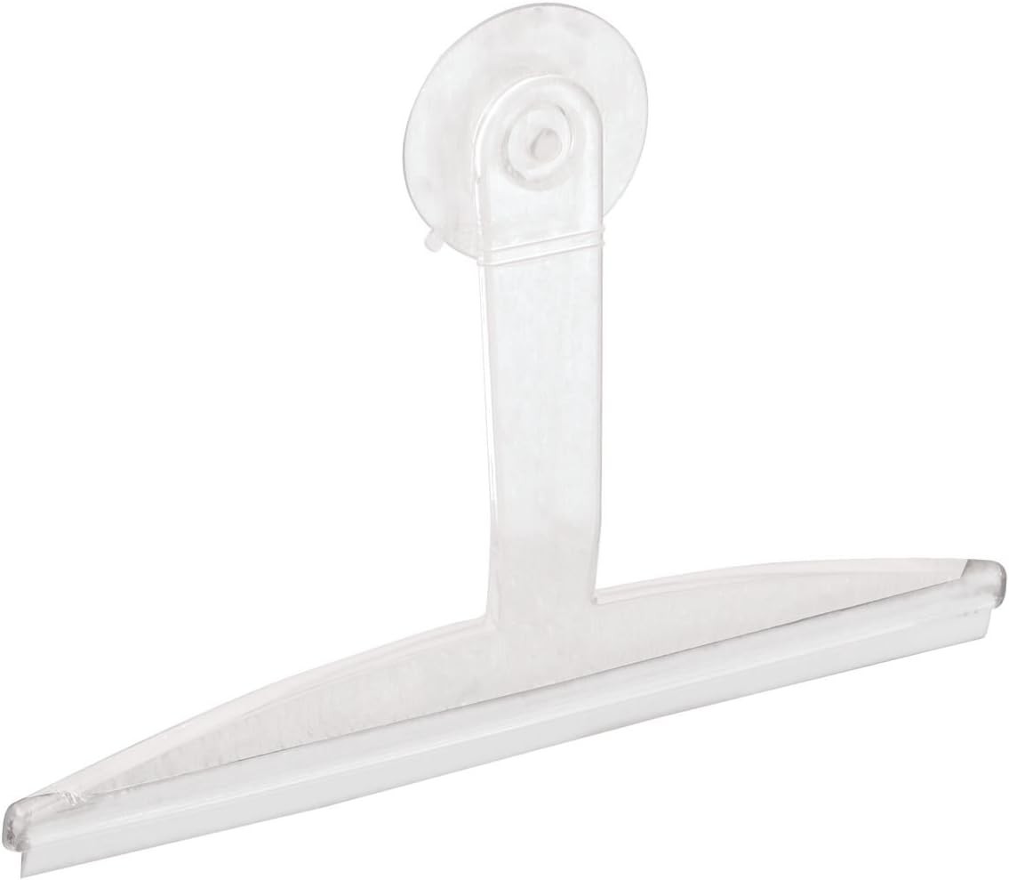 22300 Plastic Plastic Suction Squeegee with Storage Hook Shower, Window, and