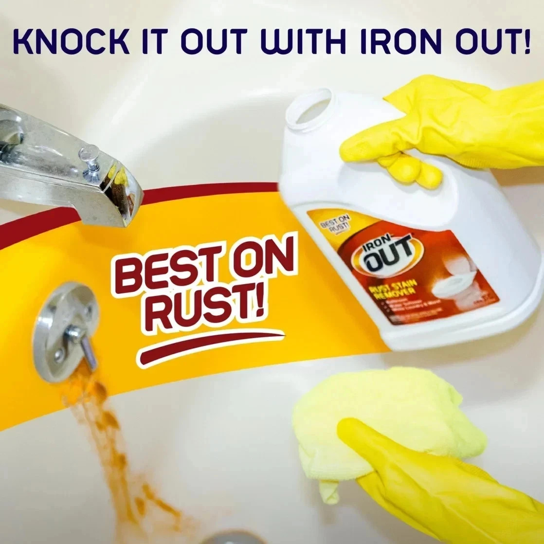 New 3PK Iron Out Rust Remover Powder – Stain & Scale Cleaner for Laundry